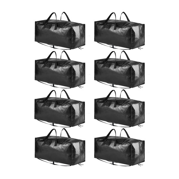 Rebrilliant 8 Piece Polypropylene Storage Bag Set Wayfair